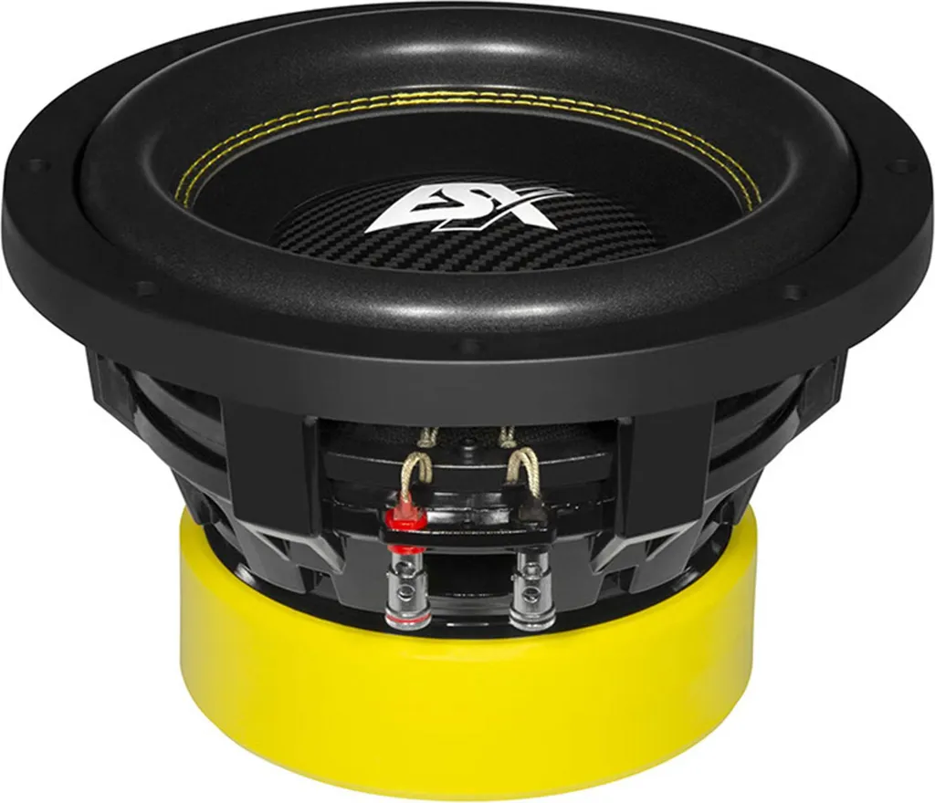 Subwoofer ESX QXE10D2 25 cm : fini les basses plates en voiture