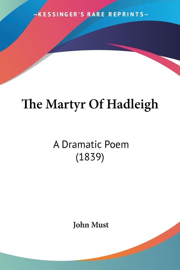 The Martyr Of Hadleigh