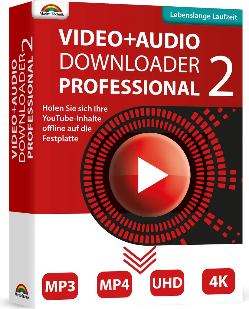 Video und Audio Downloader 2 Professional PC DVD-ROM Logiciel Complet