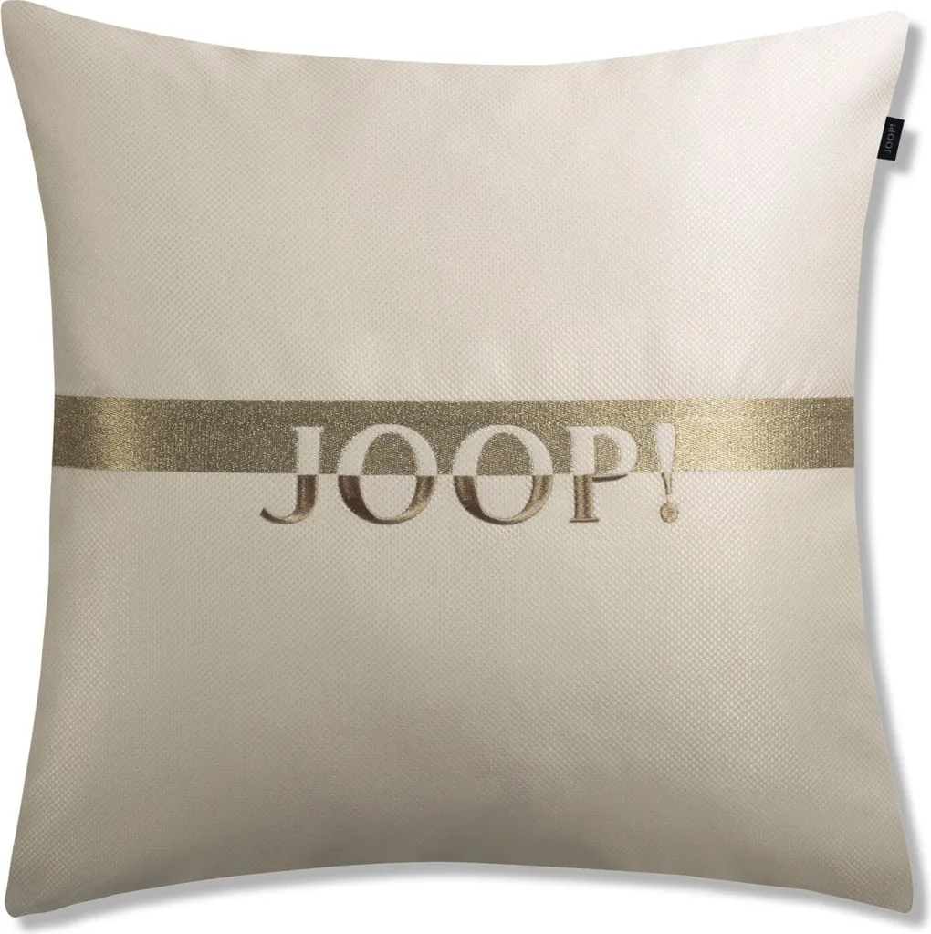 Sublimez votre canapé avec la housse de coussin JOOP! Label sable 50x50