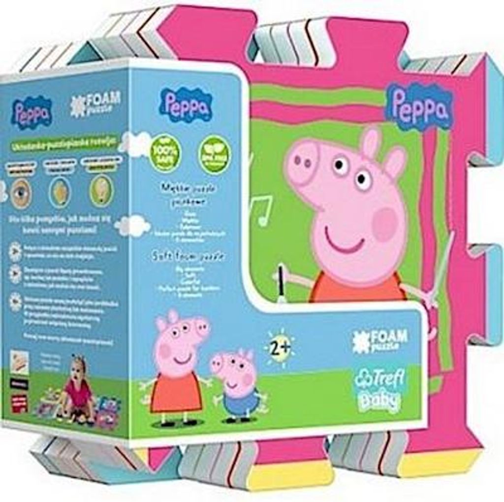 Trefl 60398 - Schaumstoff-Puzzle "Peppa Wutz" Produktbild 