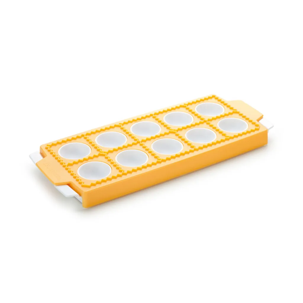 Plaque à Raviolis Carrés pour Pâte Fraiche Maison - Set de 10 Alvéoles