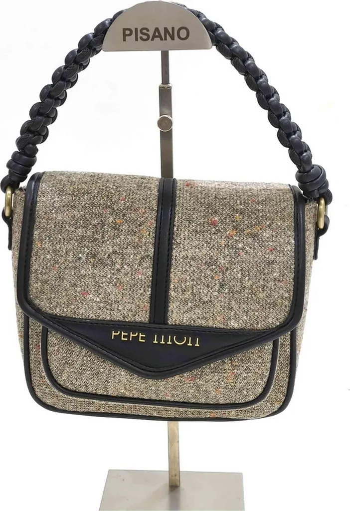 Sac Bandoulière Femme Taupe Pepe Moll 121-252132 - Chic et Fonctionnel