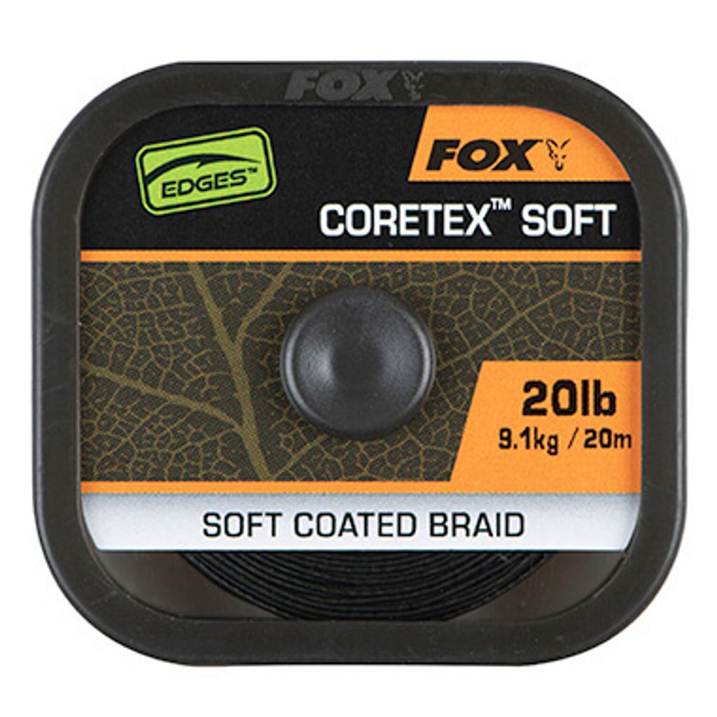 Fox Fishing Edges Naturals Coretex Soft 20 m 35 lbs-15,8 kg Obrázok produktu 
