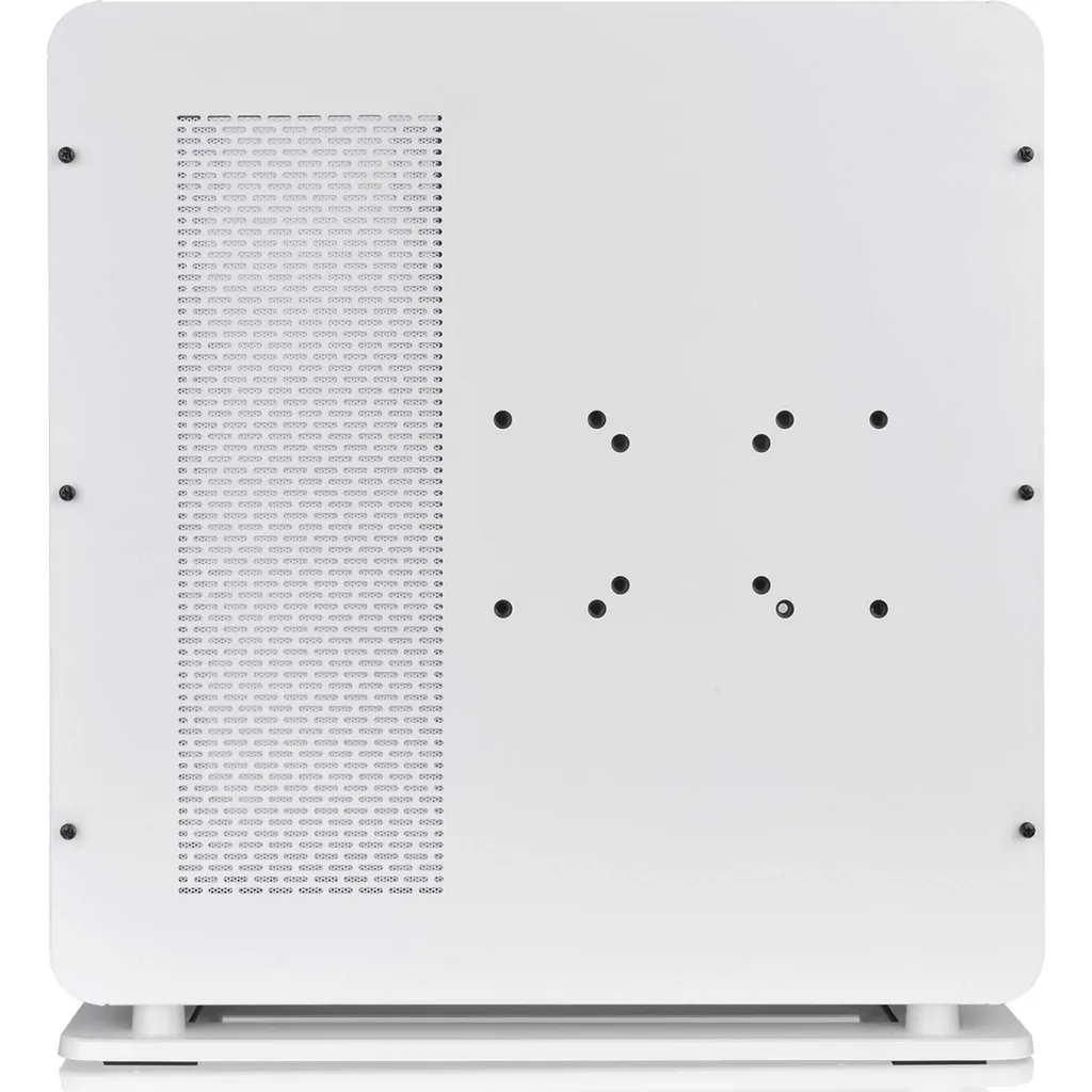 Thermaltake Core P6 TG Snow White : Boîtier PC ATX Blanc Modulable