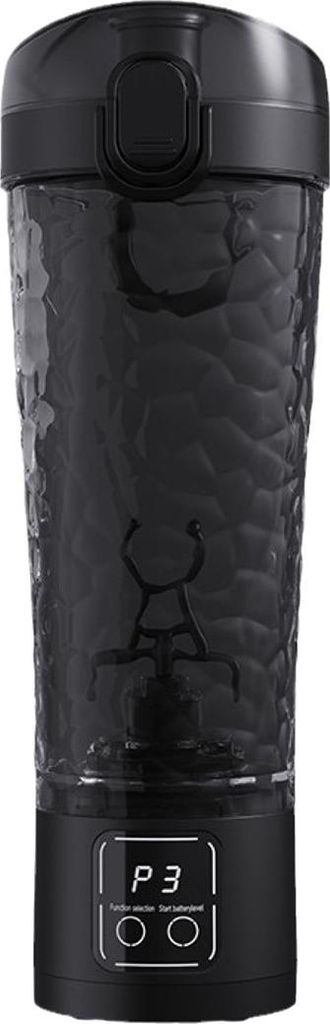 Elektrischer Protein Shaker 700ml mit LCD Display – Schnellmixer für Pulver & Getränke, Auslaufsicher & Sturzgeschützt
