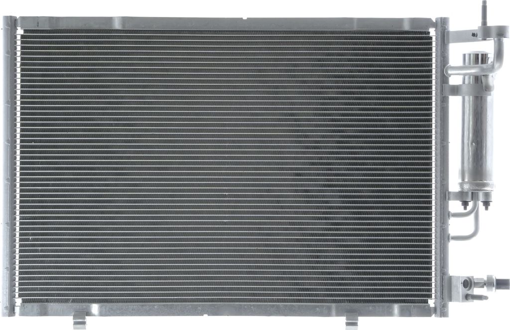 MAHLE AC 748 000P Kondensator Klimaanlage Klimakondensator für FORD Fiesta Mk6 Schrägheck (JA8, JR8) +Druckschalter +Trockner