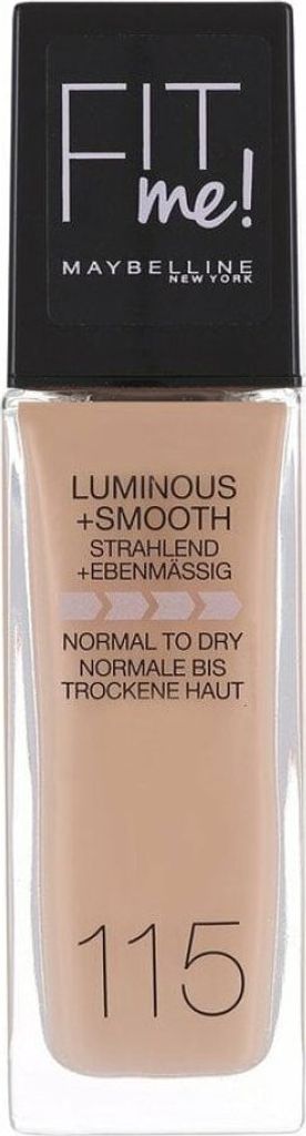 Maybelline New York Foundation Fit Me Liquid 115 Ivory, SPF Immagine del prodotto 
