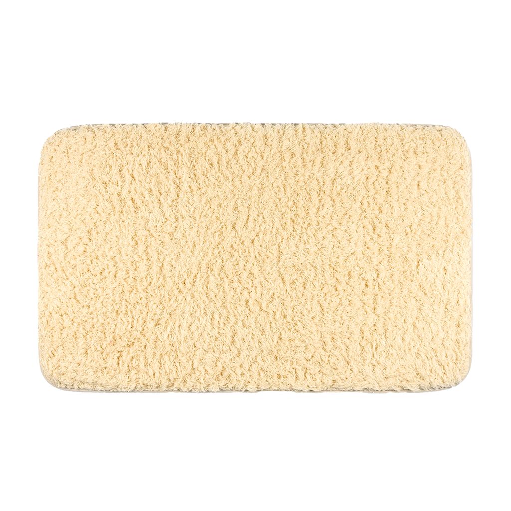 Bodenmatte putzen Sie vielseitig viel leicht zu reinigen Haut-Touch-Anti-Rutsch-Beige ,Größen:40x60cm