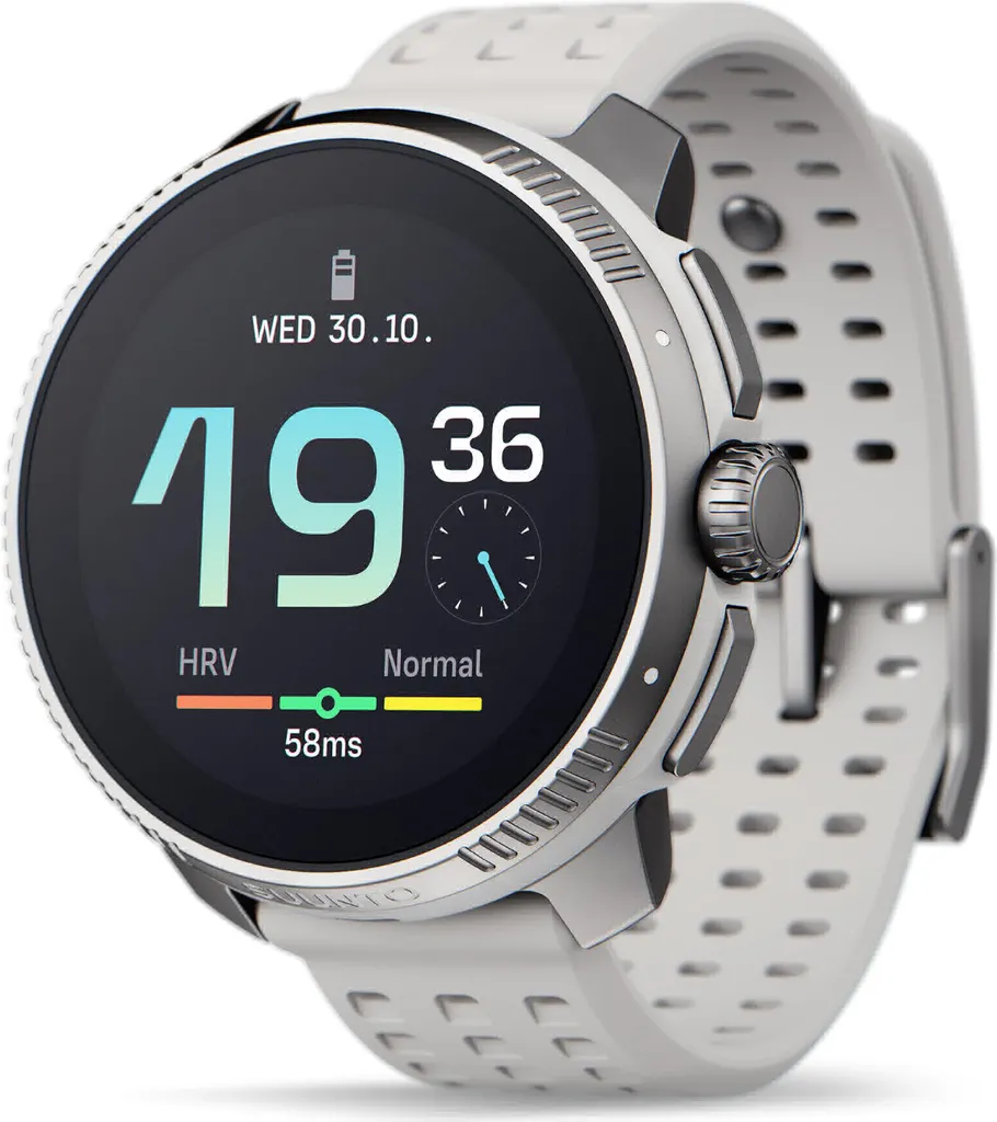 Suunto Race 49mm Birch SS050931000 - Montre Performance en Acier Inox