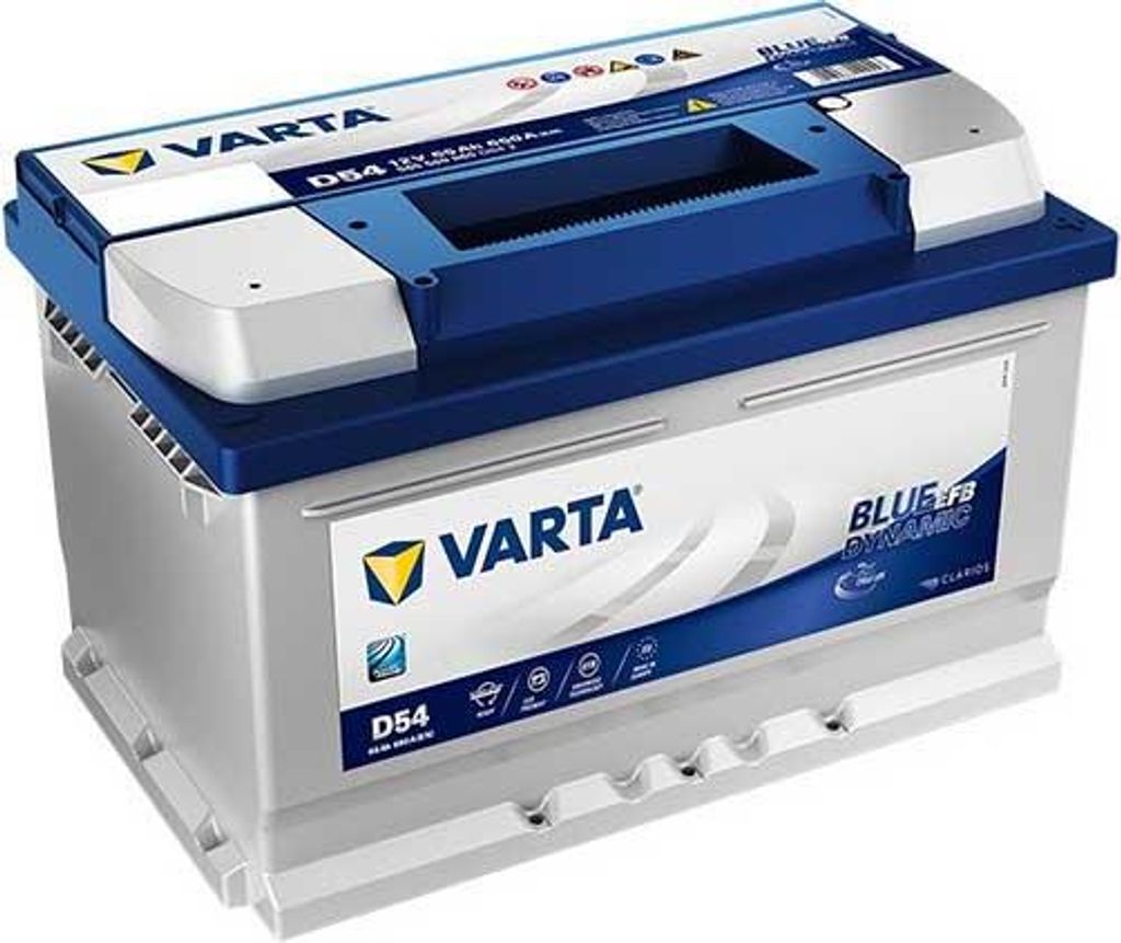 VARTA D54 Blue Dynamic EFB 12V 65Ah 650A Autobatterie Immagine del prodotto 