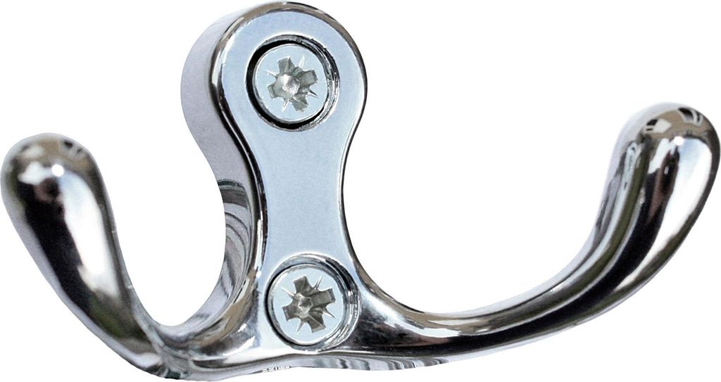 Edelstahl Handtuchhaken 65mm - Gebürstet Rostfrei Mit Befestigung