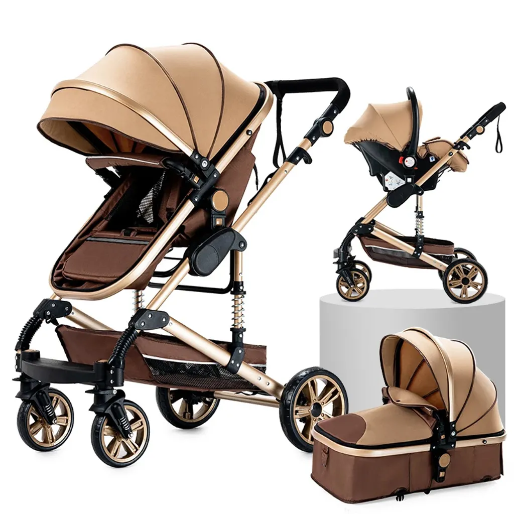 Poussette bébé évolutive 3 en 1 pour simplifier les balades