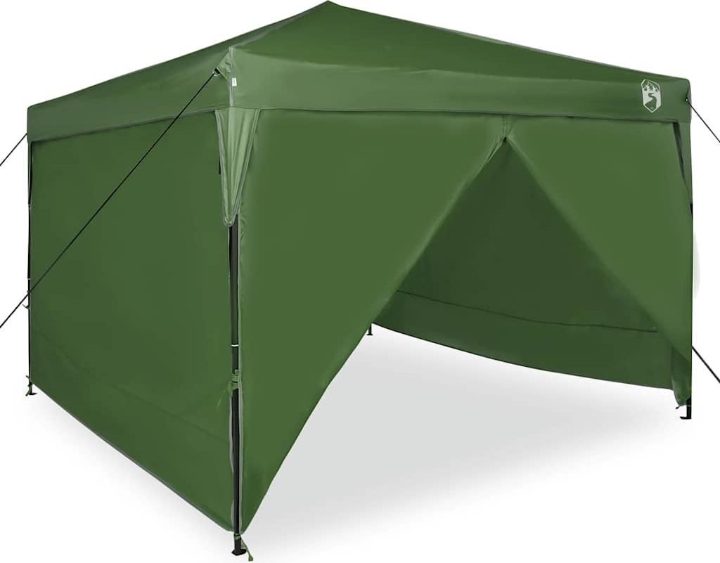 vidaXL Pavillon-Zelt Grün 290 x 290 x 251 cm Stoff