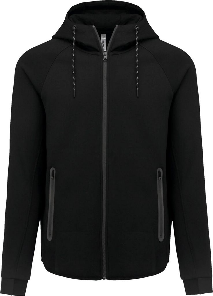 Proact Herren Performance Kapuzenjacke PC3543 (3XL) (Schwarz)
