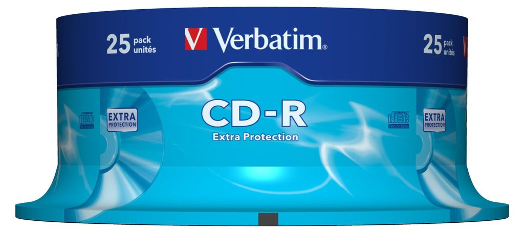 Verbatim CD-R Extra Protection 700 Mo 25 pièce(s) Image du produit 