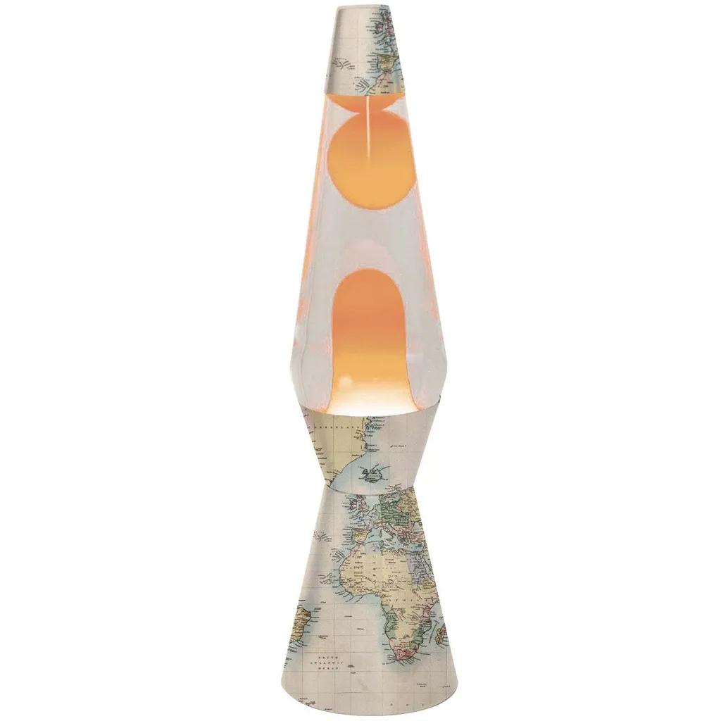 Lampe de Table Apaisante Contre le Stress - i-Total Lavalampe 40cm Verre