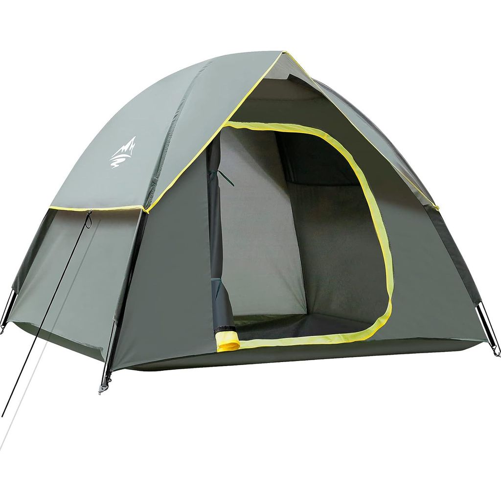 Tragbares Campingzelt für mehrere Personen, faltbar und kompakt, geräumig, regensicher, perfekt für Outdoor-Aktivitäten, Strand- und Campingaus...