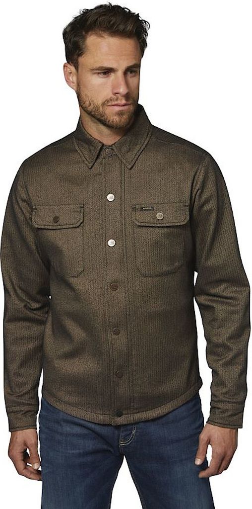 Rokker Boston Rider Motorradhemd, braun, 2XL
