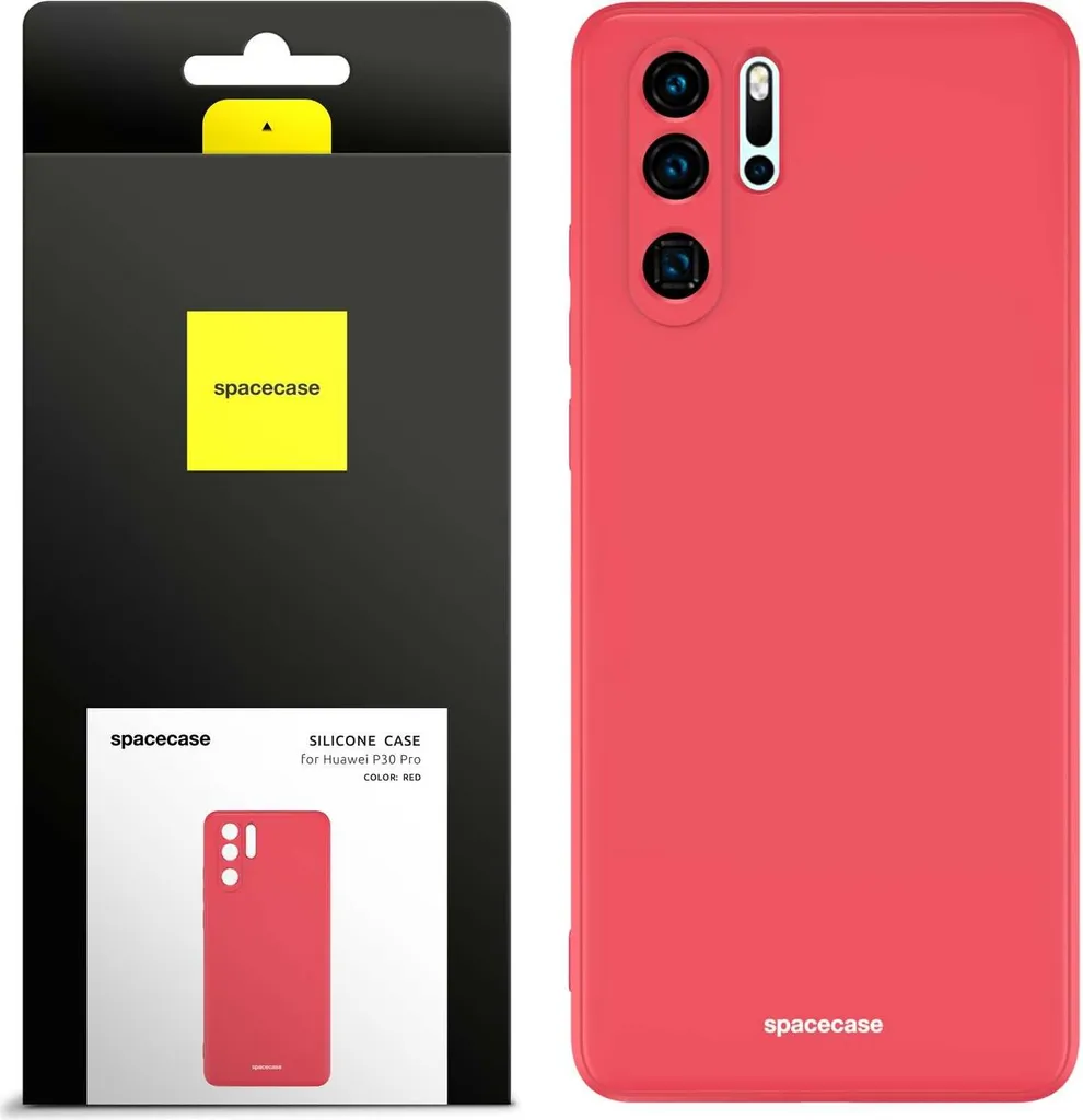 Évitez les rayures : Coque Huawei P30 Pro Silicone Rouge Haute Résistance