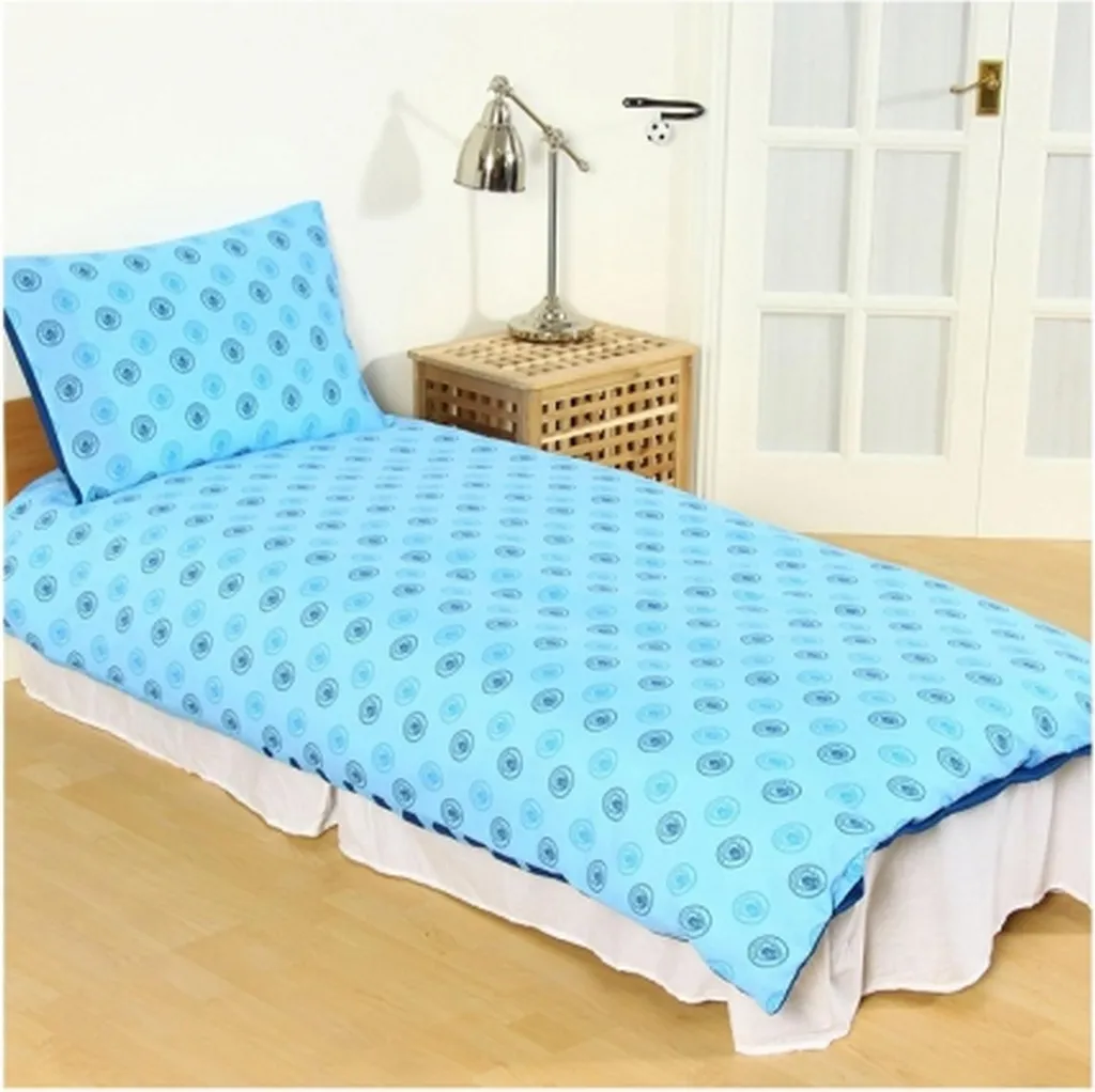 Set de Lit Manchester City FC Bleu et Blanc BS1314 Design Officiel