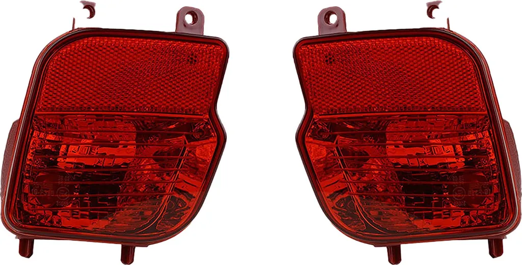 Paire de Feux Antibrouillard Arrière pour Peugeot 3008 II Phase 2 Kit