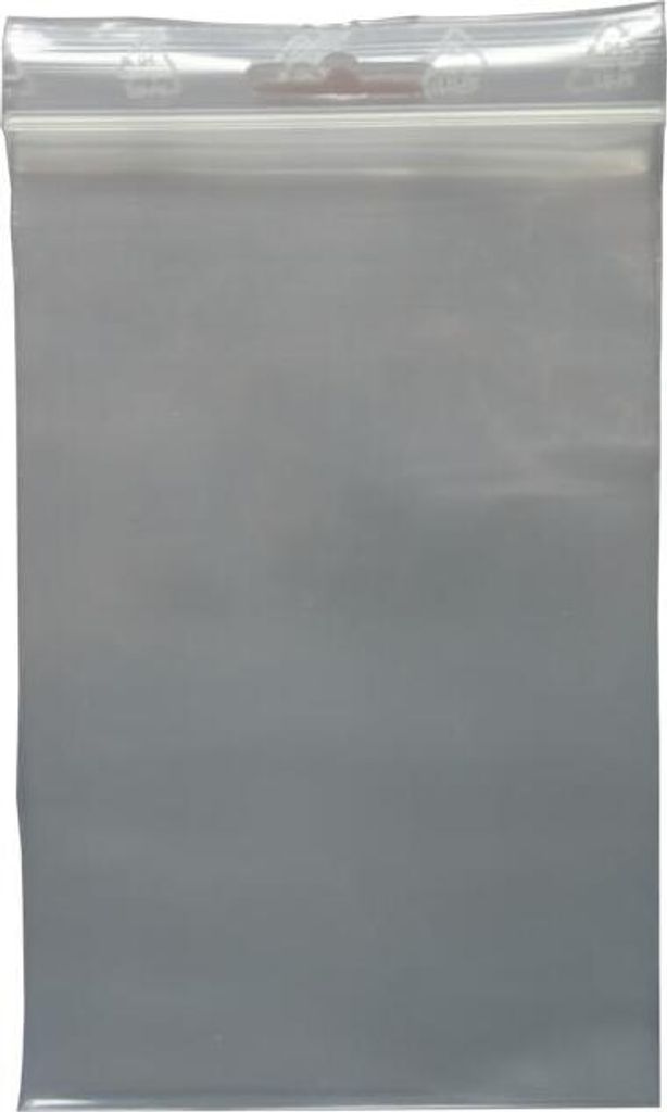1000 Druckverschlussbeutel 80 X 120 mit Eurolochung / extra starke 90my