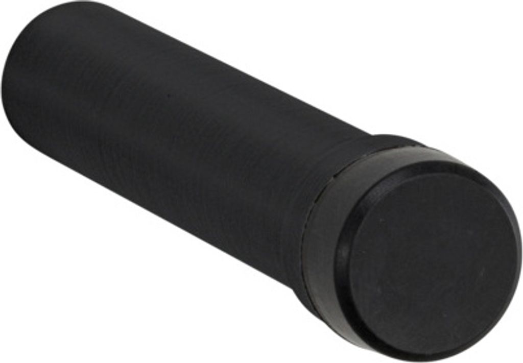 Handtaschen- und Mantelhaken mit Türstopper mit robustem Dämpfer in Farboptionen, Farbe:Schwarz