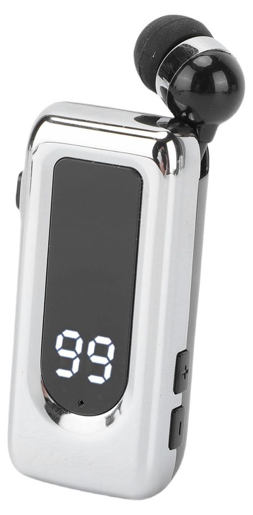 Lavalier-Kopfhörer: Drahtloses Stereo-Lavalier-Headset mit Bluetooth 5.4, ausziehbarem Mikrofon, ENC-Mikrofon und LED-Betriebsanzeige – für Ber...