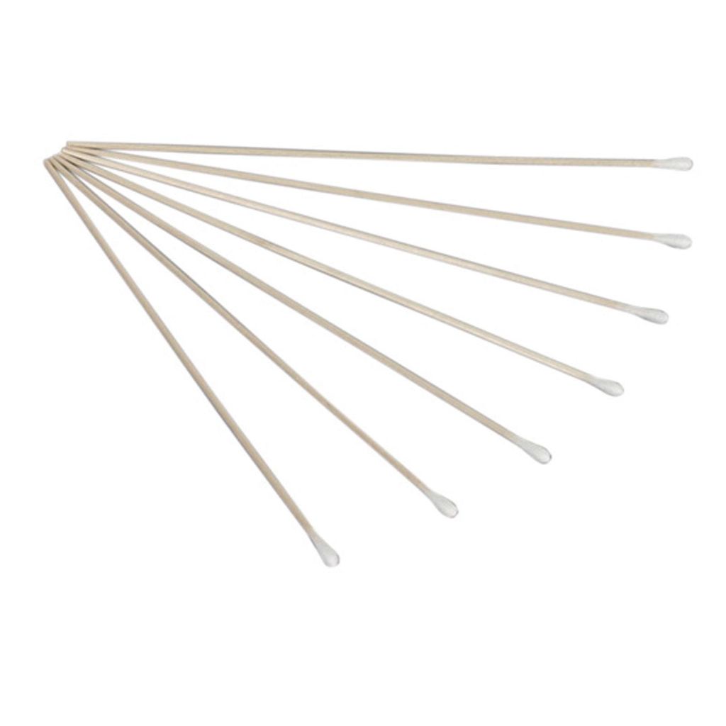 NOBA Wattestäbchen Holz 23 cm Wattekopf 4-5 cm 100 Stück