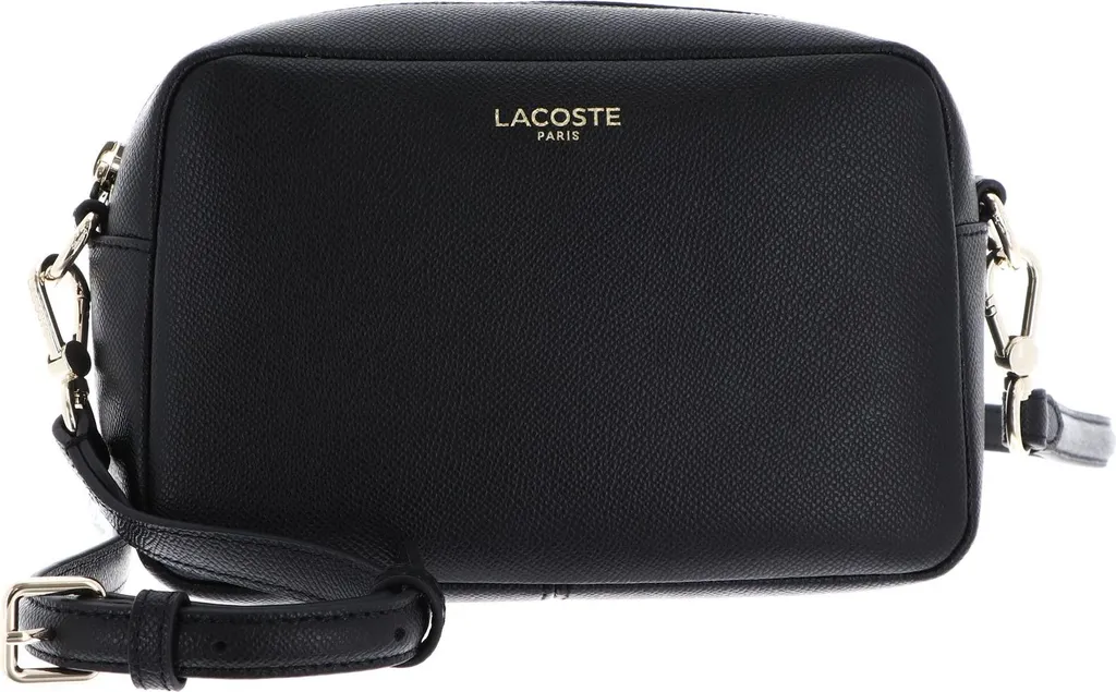 Sacoche Lacoste Champs Elysees S Crossover Noir - Idéal pour la Ville