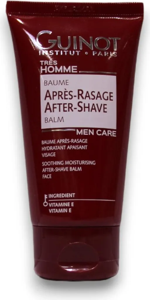 Après-Rasage Guinot Très Homme Formule Apaisante Non Grasse Format 75ml