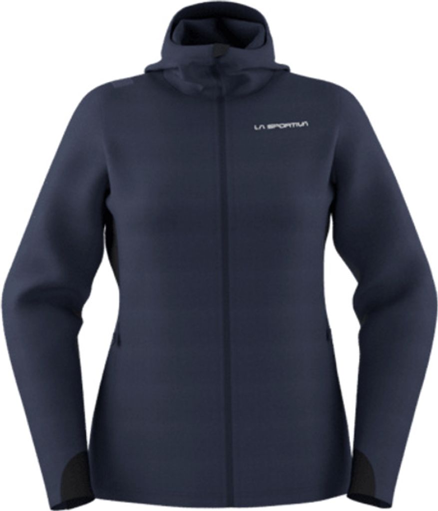 Descender Storm Jkt W, Ski Mountaineering, Woman, Fleece, B46W04 Night Sky/Chalk, XS - La Sportiva