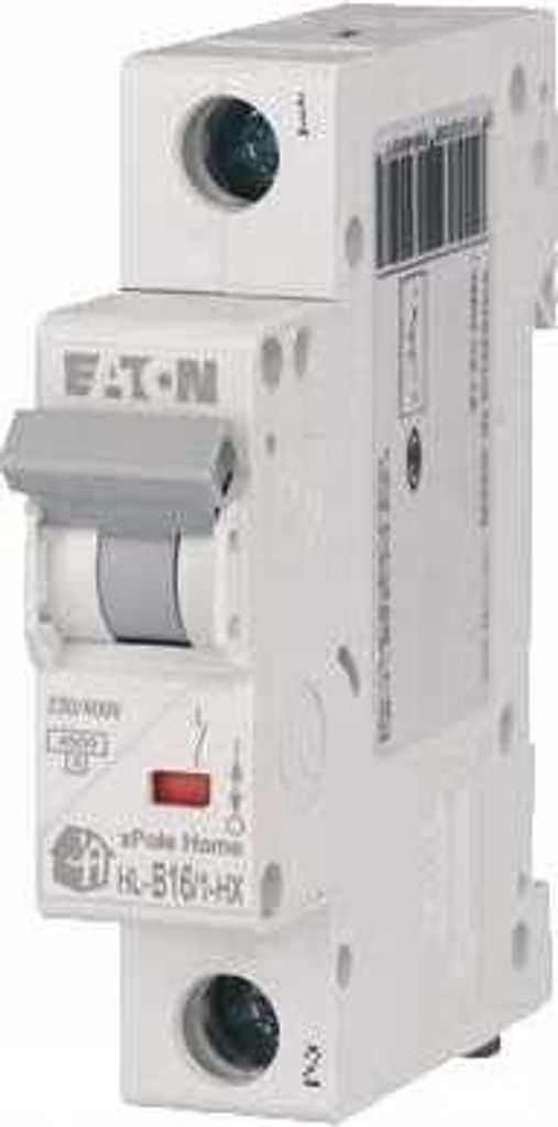 EATON Wyłącznik nadprądowy 6kA 1p B16 16A Zdjęcie produktu 