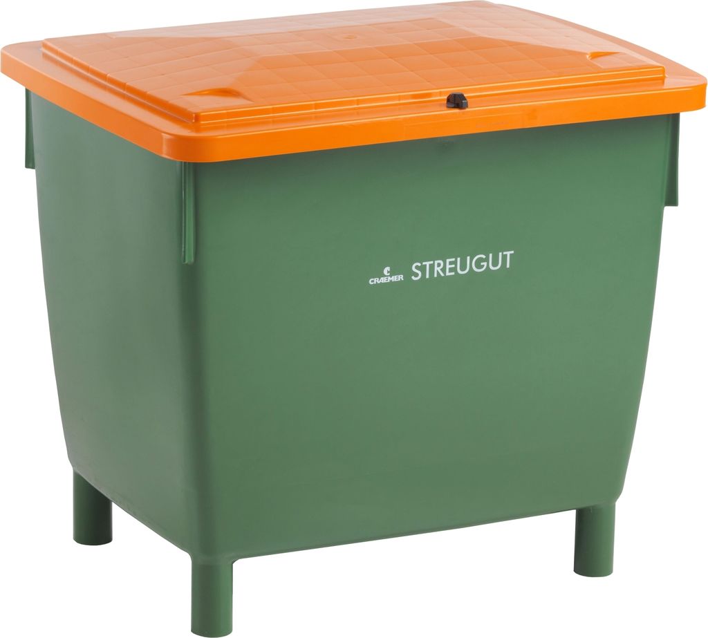 Streugutbehälter 400 L, ohne Entnahmerutsche