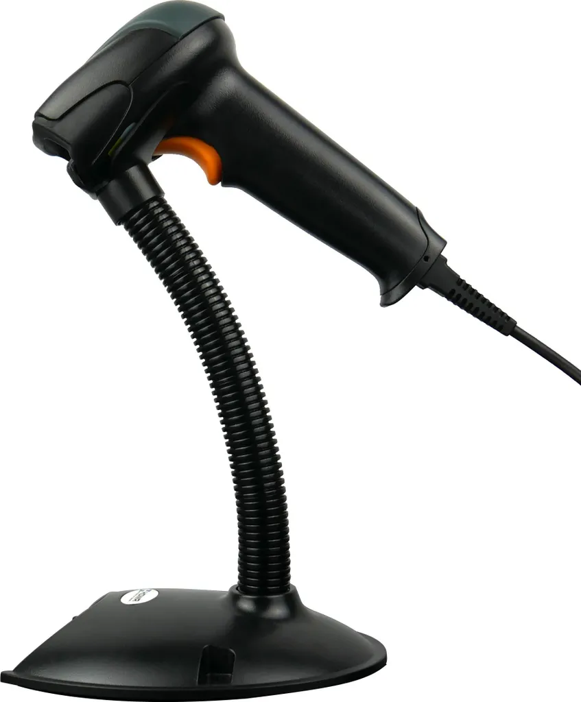 Lecteur de codes professionnel rapide USB HD29A - Scanner 1D et 2D Laser - 4