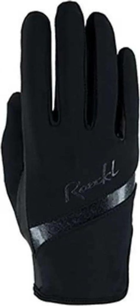 Roeckl Reithandschuh Lorraine Handschuh Schwarz 7 1/2