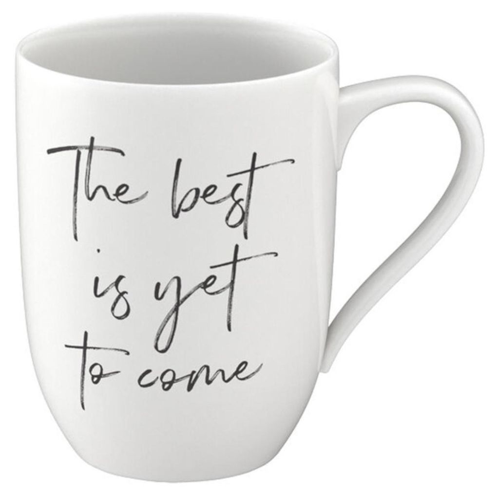 Taza con asa. Lo mejor está por venir. 115 x 80 x 104 mm, Imagen del producto 