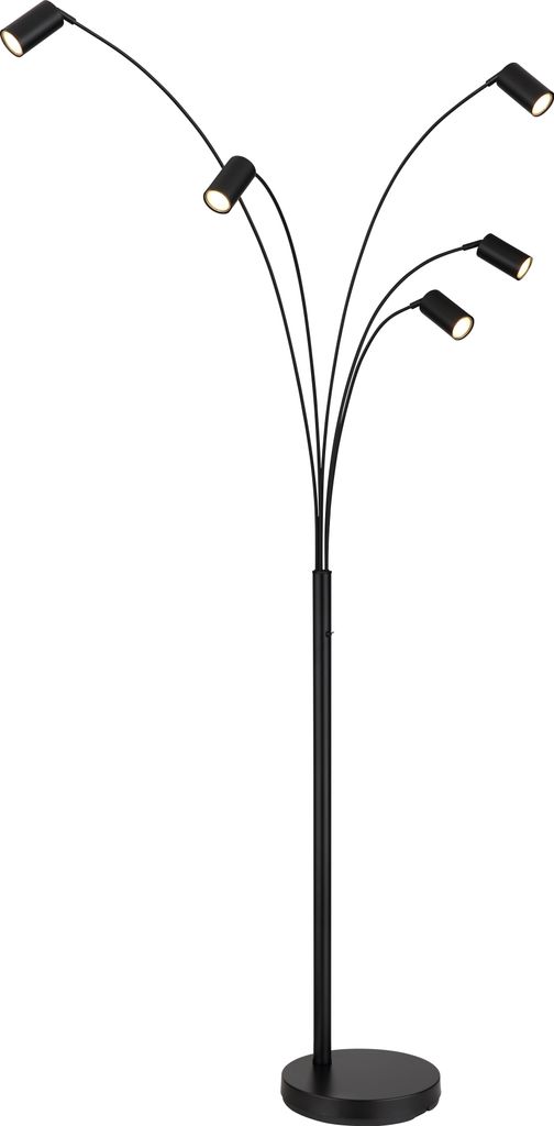 Globo Lighting Stehleuchte Metall schwarz matt, Metall Produktbild 