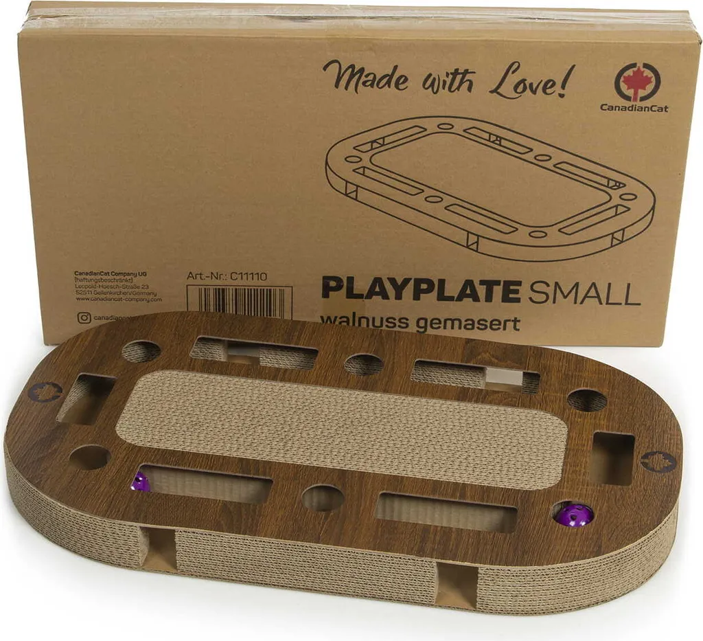 Recensione PlayPlate MEDIUM Canadian Cat - Tiragraffi e Gioco - 7