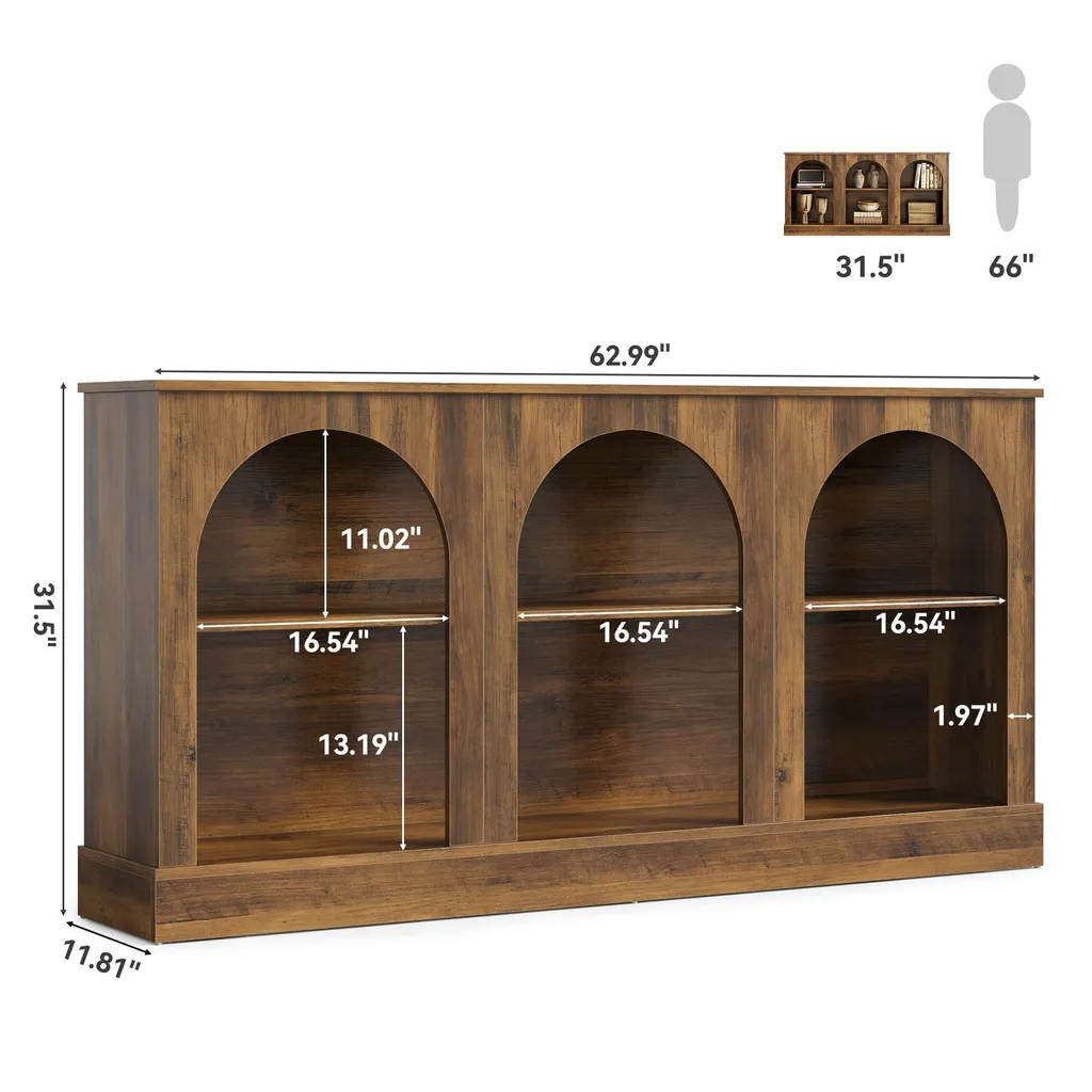 Console Gain de Place 160 cm : Solution de Rangement Entrée et Salon - 2
