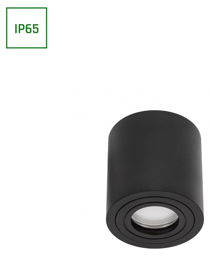 CHLOE LED Deckenleuchte Ø9cm GU10 Außenleuchte IP65 Schwarz Produktbild 