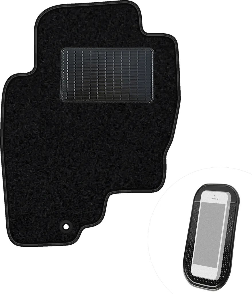 Tappetino Nero Nissan Navara III Pathfinder III 2005-2014 Rinforzato