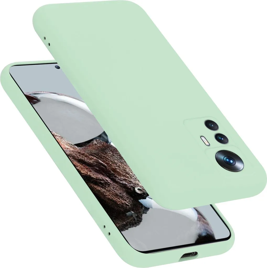 Cover Xiaomi 12T Pro Cadorabo Ultra-Slim Silicone Liquido Soft-Touch