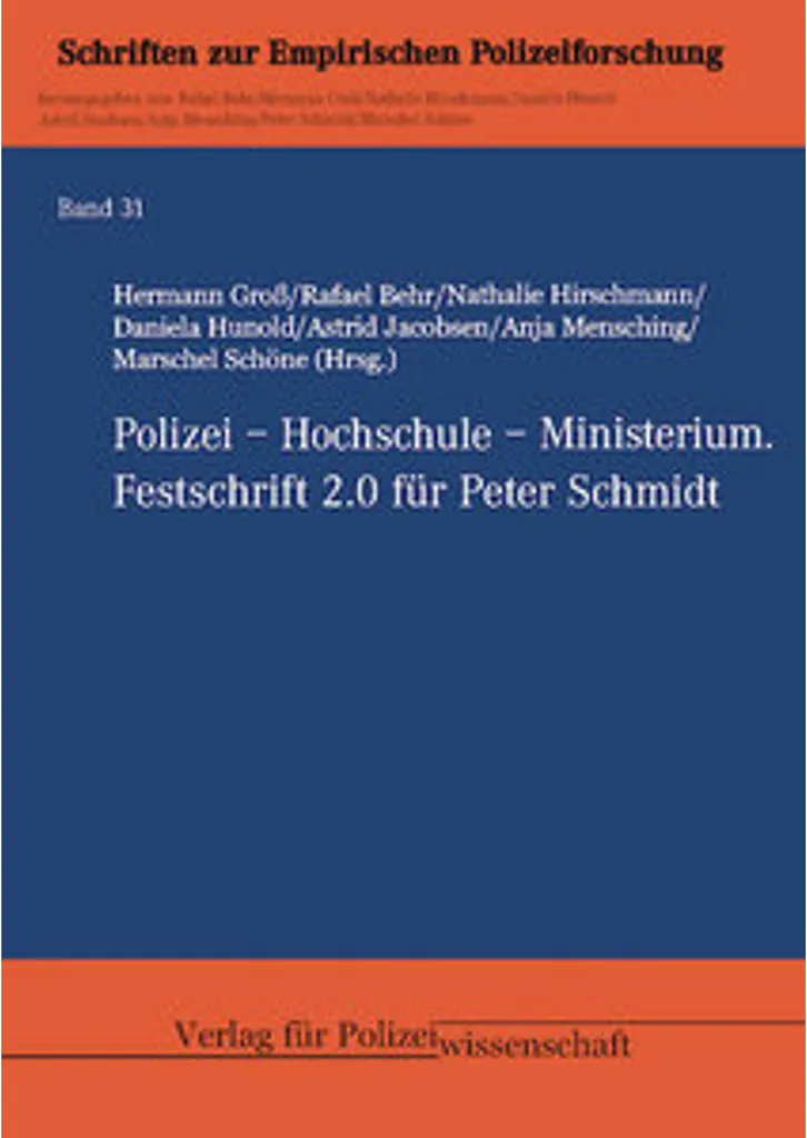 Livre Polizei - Hochschule - Ministerium : guide de préparation concours