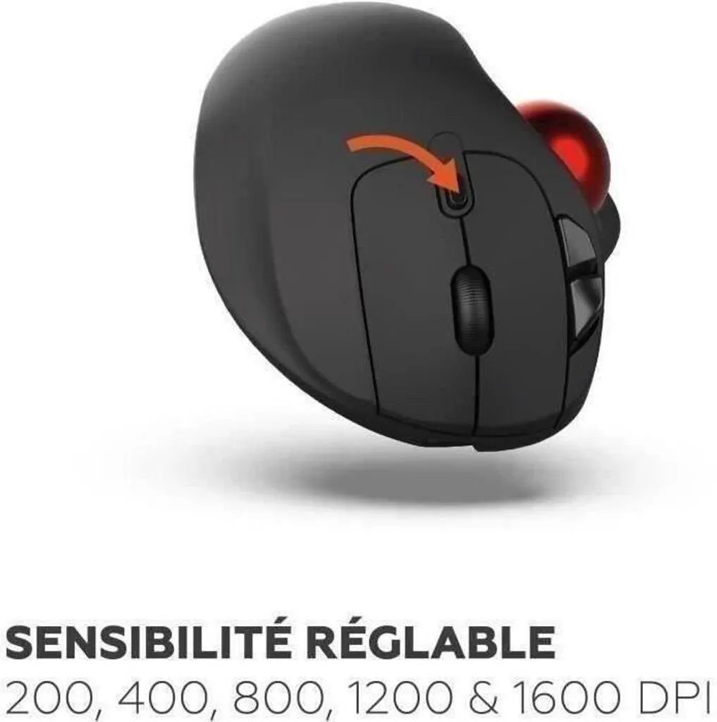 Trackball Optique Mobility Lab ML313276 Haute Précision pour PC - 2