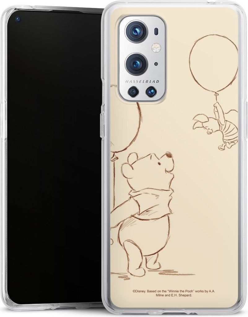 DeinDesign Handyhülle für OnePlus 9 Pro Silikon Hülle Case Smartphone Schutzhülle Disney Offizielles Lizenzprodukt Winnie Puuh