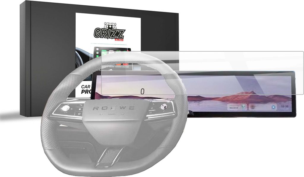 Keramische Autodisplayfolie für MG HS 12,3" (2024-2025), Grizz Protector