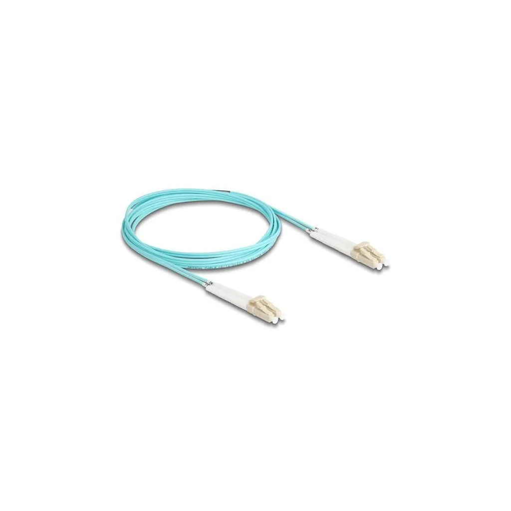 Câble fibre optique DELOCK LC Duplex vers LC Duplex Multimode OM3 2m