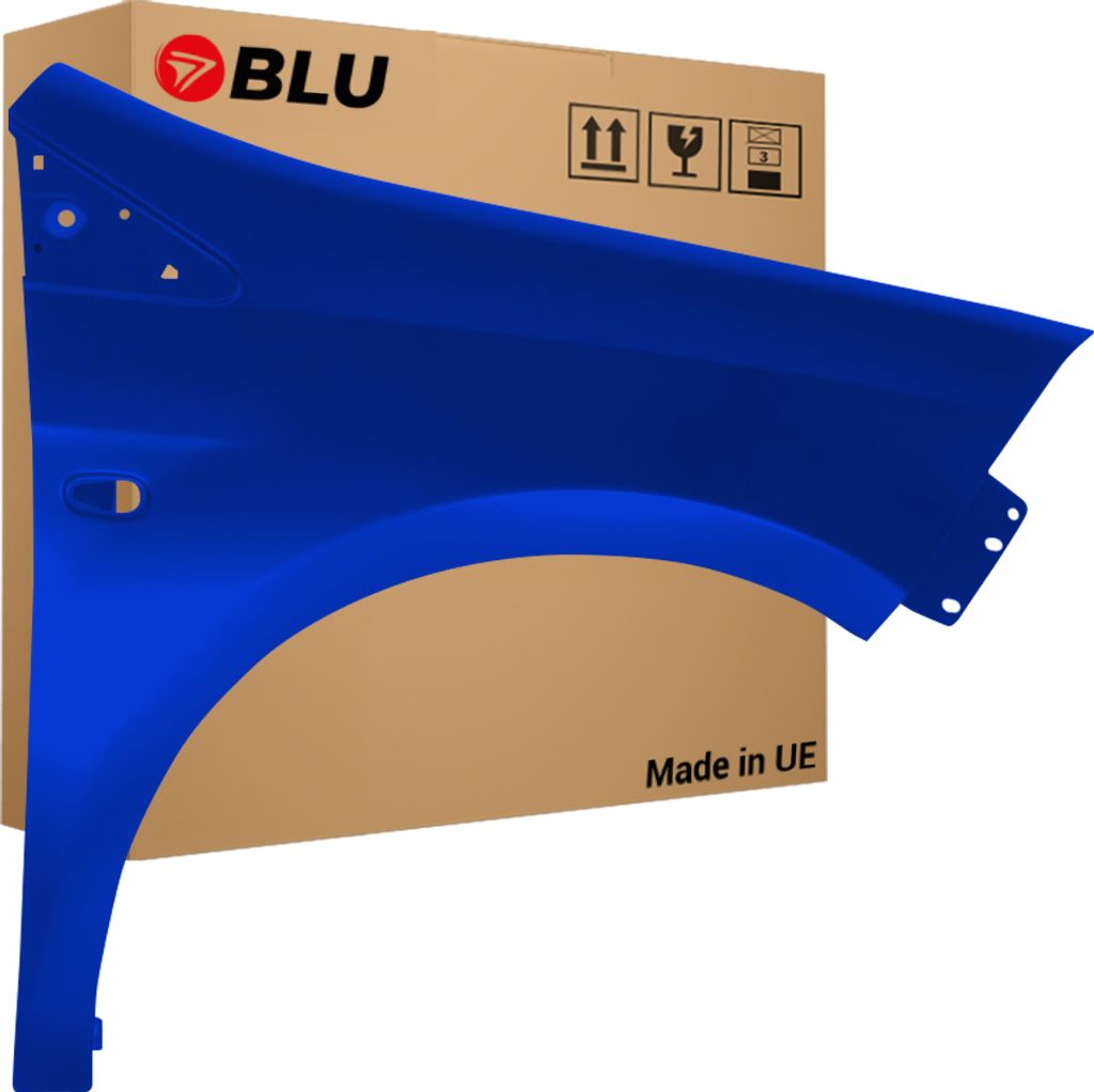 BLU Błotnik pasujący do Fiat Bravo 899B Prawy Niebieski Zdjęcie produktu 